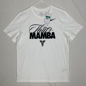 Nike That's Mamba Kobe HQ2113-100 Men's XL White T-shirt NWT
